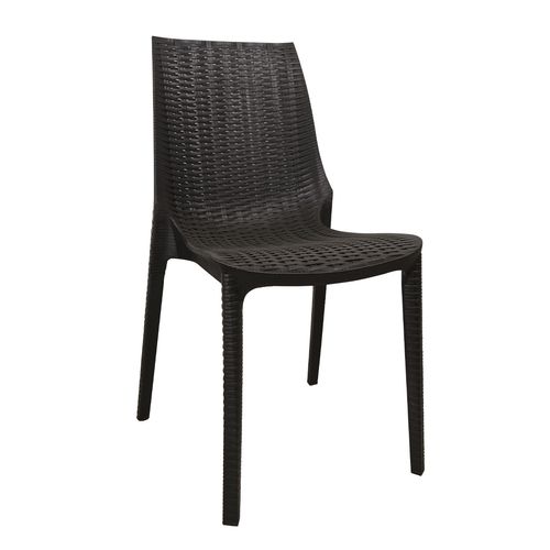 Silla Plástica Comedor Harmony Simil Ratan Quality