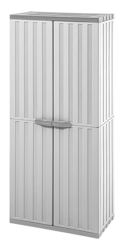 Armario Depósito Repisa Plástica Jardín Alto Rimax