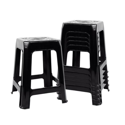 Banqueta Plástica x 6 unid. Banquito Reforzado