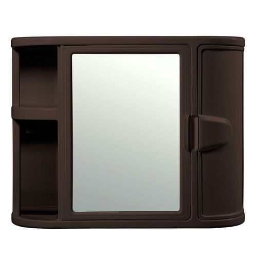 Botiquín Organizador Gabinete Plástico Baño Con Espejo Rimax