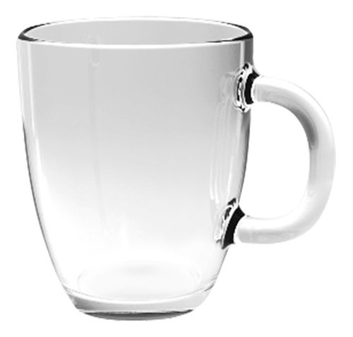 Set 12 Tazas Jarros Mug Vidrio Amanecer 375 ML Rigolleau