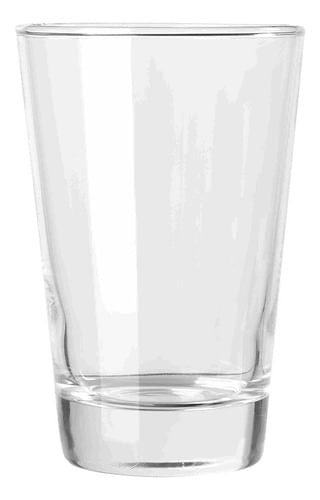 Set X 6 Vaso Vidrio Flint Seelze Cónico 360 Cc Rigolleau