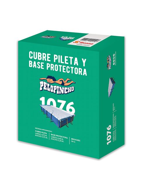 Cubre Pileta Cobertor y base protectora Pelopincho 1076