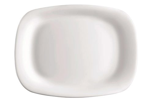 Set 6 Platos Rectangulares Parma 24x33 cm Vidrio Templado Bormioli Rocco