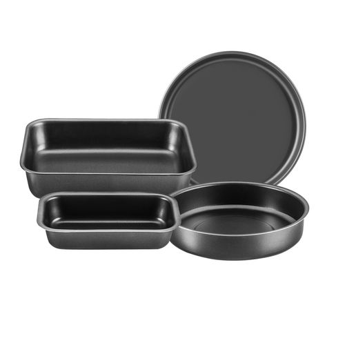 Set Repostería 4 Piezas Teflón Tortera Molde Pizzera Mta