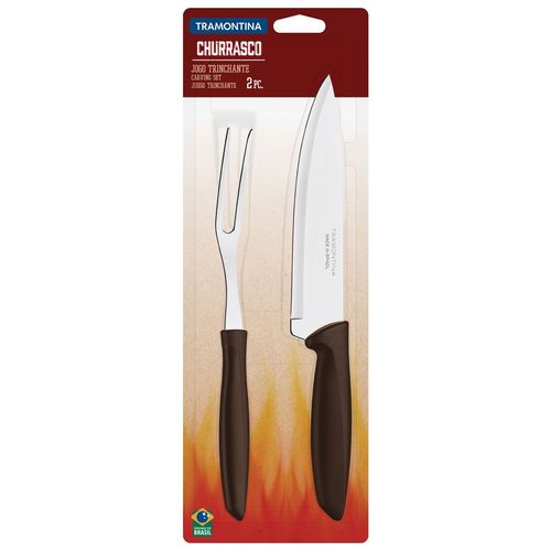 Set x2 Piezas Trinchante Asado Plenus Tramontina