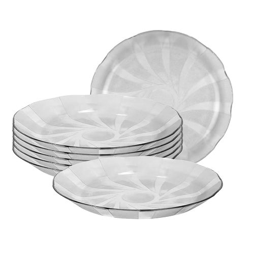 Juego Set x 36 Platos Playos Galaxia Rigolleau