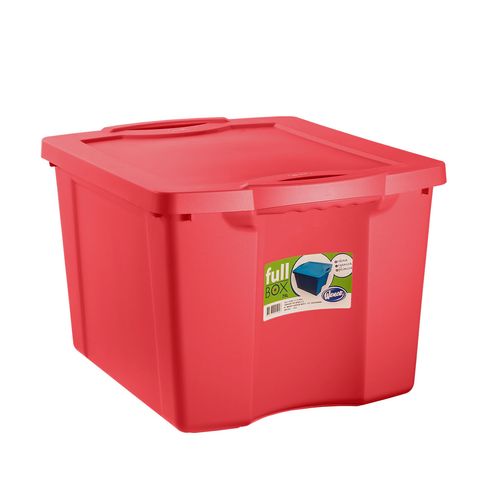 Caja Organizadora Plástica Reforzada Fullbox 75 lt Wenco