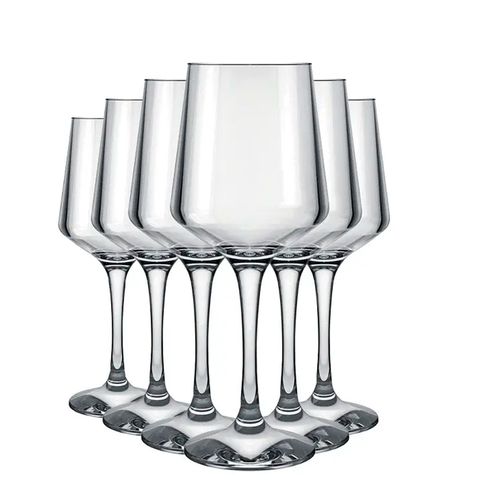 Set x6 Copa Brunello Vino 390 ml Vidrio Nadir