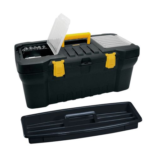 Caja Herramientas 24" Plástica 61 cm Bandeja interna Rimax