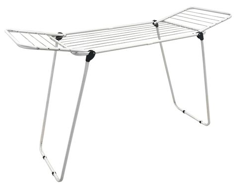 Tender Tendedero Ropa Plegable Con Alas Acero Con Sogas