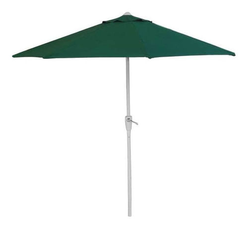 Sombrilla Parasol Jardin Grande Con Manivela 250 Cm
