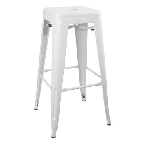 Banqueta Taburete Tolix Desayunadora Cocina 76 Cm Color