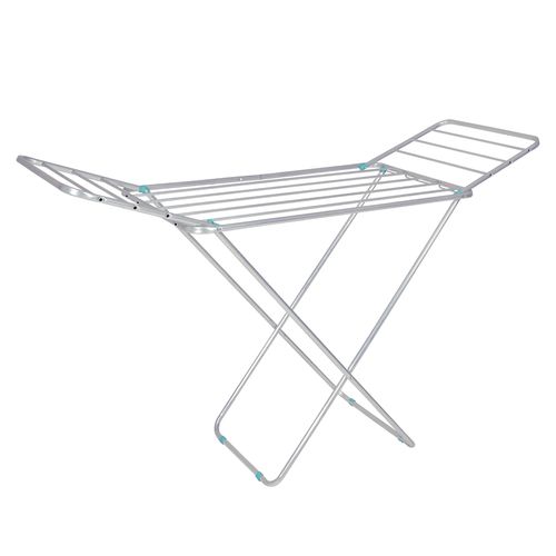 Tender Tendedero Para Ropa De Pie Aluminio Plegable Con Alas