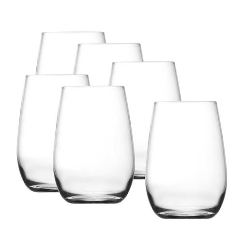 Set Vasos Copón Dubai 480 ML Vidrio Nadir