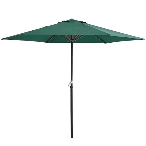 Sombrilla Jardín con Manivela Poliéster 2.40 mt Utile