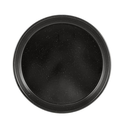 Pizzera enlozada vitrificada reforzada negro 31 cm Jovifel