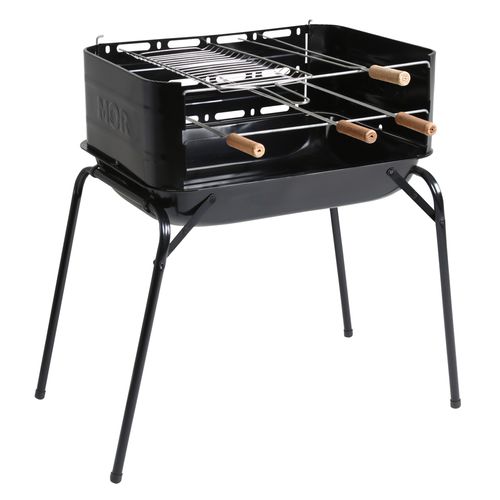 Parrilla Portatil Camping Araguaia Estructura Acero MOR