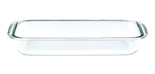 Fuente Asadera Molde Vidrio Templado Horno Rectangular 39 Cm