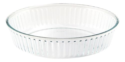 Molde Tartera Vidrio Templado Para Horno 26 Cm.
