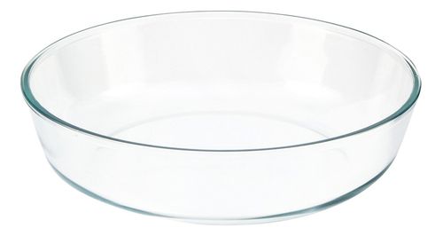 Fuente Molde Vidrio Templado Horno Redonda 27 Cm