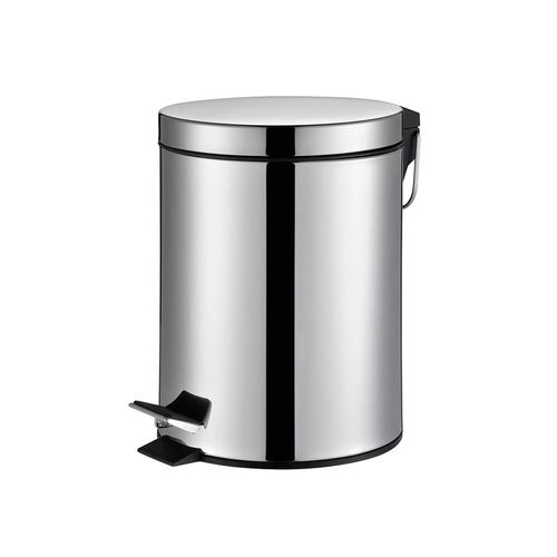 Cesto Tacho De Basura Acero Inoxidable 3 Lts Pedal