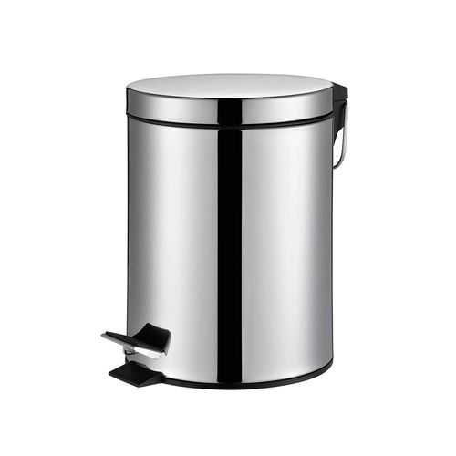 Cesto Tacho de basura de acero inoxidable con pedal Utile 20 Lts