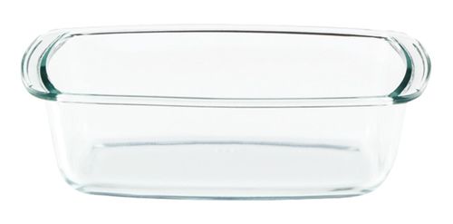 Molde Budinera Budín Vidrio Templado Para Horno 26 Cm.