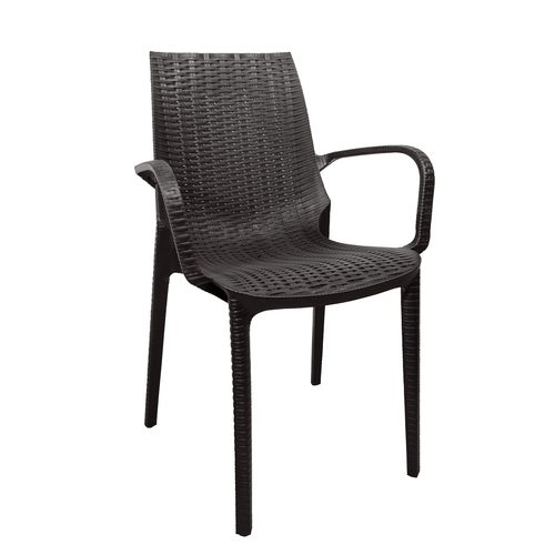 Sillón Silla Plástica Melody Simil Ratan Reforzada Quality