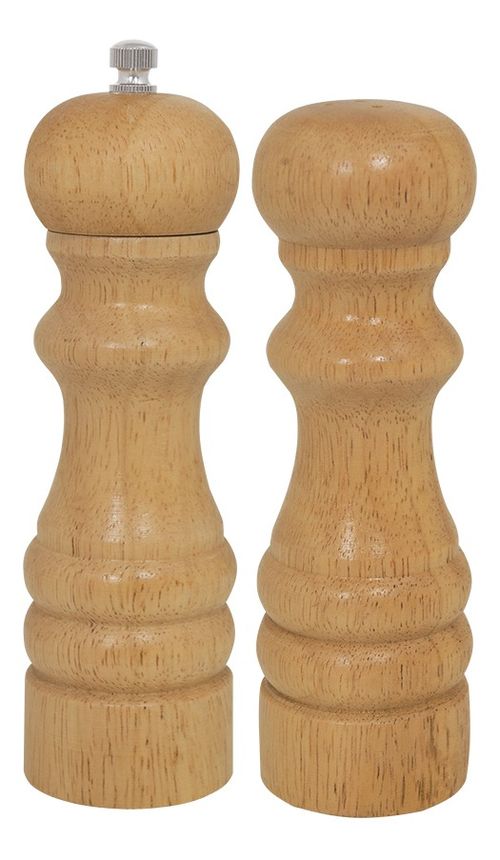Set Molinillo Pimentero y Salero de Madera 16 CM Utile