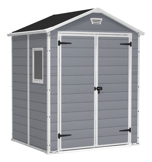 Depósito Exterior Jardin Keter Manor 6x5 185x152x226 Cm