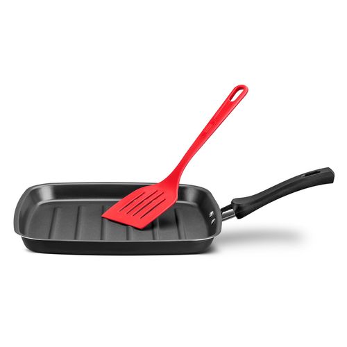 Sartén Bifera Grill Antiadherente 24,5 cm Cristal MTA