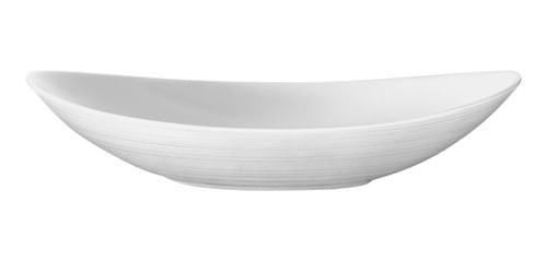 Set X 6 Platos Hondo Ovales Vidrio Templado Opal Opalinos