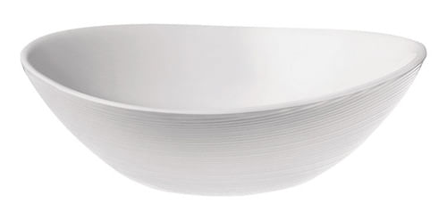 Set X 6 Compoteras Ovales Vidrio Templado Opal Opalino