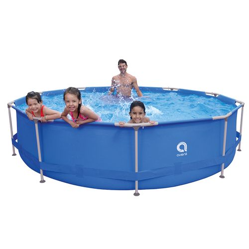 Pileta Lona Redonda Estructural 360 x 76 cm 6125 lt Avenli