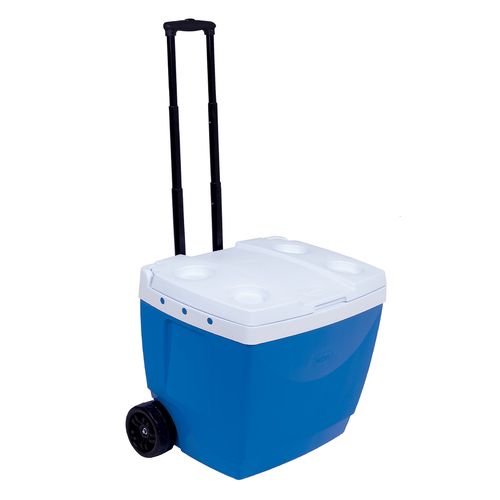 Conservadora Heladera Portatil Playa Ruedas 42 L MOR