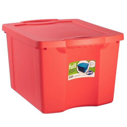 Caja Organizadora Plástica Reforzada Fullbox 120 lt Wenco