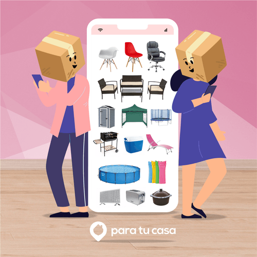 Set 4 Cajas Organizadoras Plásticas Multiuso Apilable 45 LT Wenbox Wenco