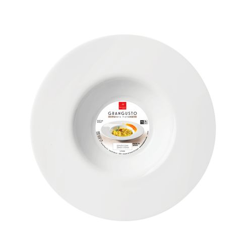 Set 6 Platos Risotto Gran Gusto 27 cm Vidrio Templado Bormioli Rocco