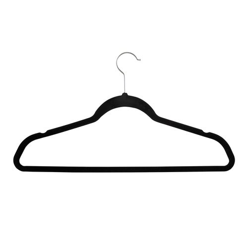 Pack x10 Perchas Terciopelo Antideslizante Ultradelgada