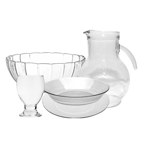 Juego Vajilla Cocina 20 Piezas de Vidrio Rigolleau