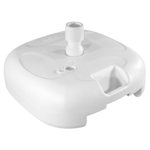 Base Sombrilla Jardin Plástica Cuadrada 43 cm Mor