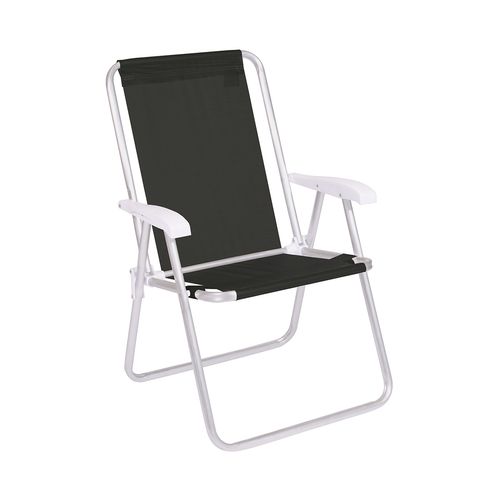 Sillón Playa Camping Conforto Respaldo Alto Sannet Aluminio