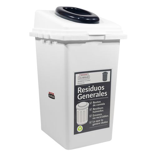 Recipiente de Residuos 60 lt para Reciclaje Colombraro