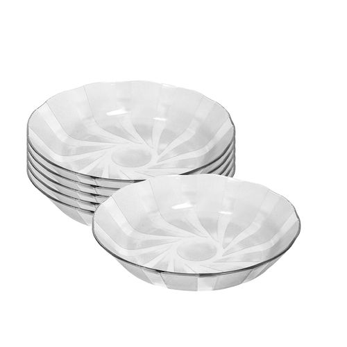 Set x6 Platos Hondos Galaxia Rigolleau