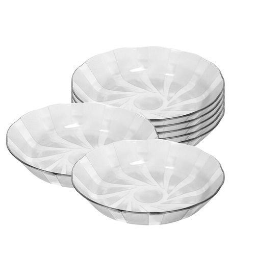 Juego Set x 36 Platos Hondos Galaxia Rigolleau