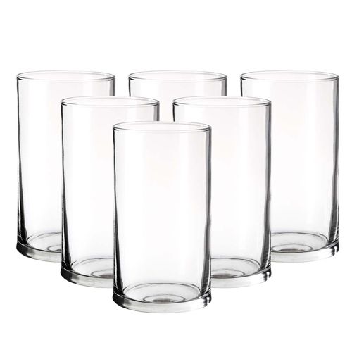 Set Vasos Jamaica 320 Ml Trago Largo Vidrio Rigolleau