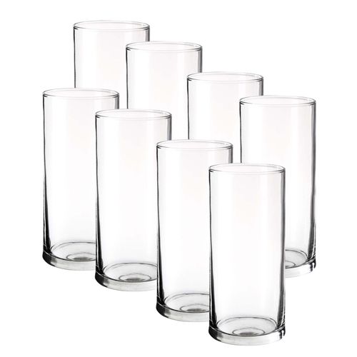 Set Vasos Jamaica 350 Ml Trago Largo Vidrio Rigolleau