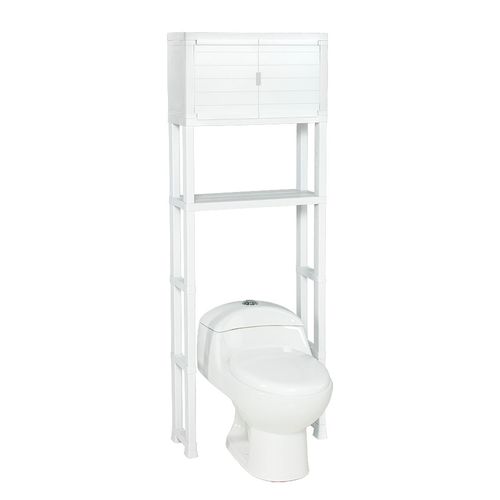 Mueble Organizador Plástico de Baño Con Puertas Rimax