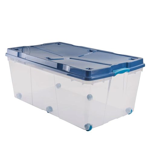 Caja Organizadora Reforzada Rollbox 100 lt Plástico Wenco